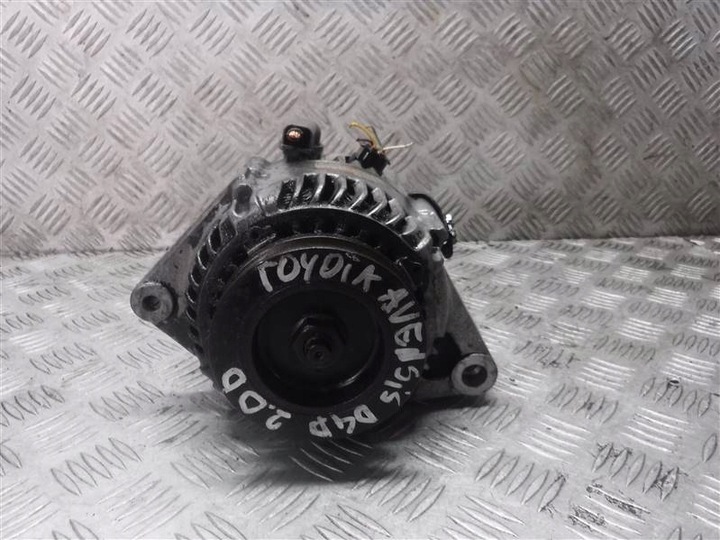 фото №1, Генератор toyota avensis t22 2.0 d4d