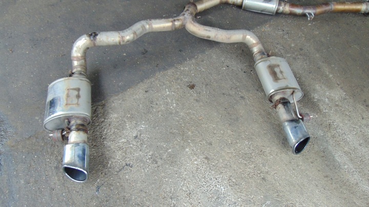 фото №9, Глушник вихлоп audi a6 c6 simons 76mm прямоток 2.0