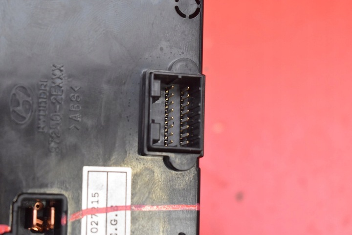 фото №12, Панель керування повітропровід клімат 97250-2exxx hyundai tucson 1 i 04-10