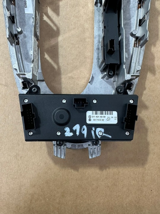 фото №9, Рамка рычаг переключения передач изменения коробки передач, защита mercedes cls w219 ir, дерево