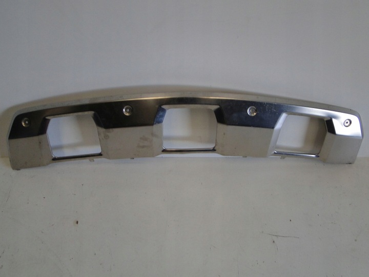 фото №8, Mercedes ml w164 164 рестайлинг накладка планка хром na бампер переднее