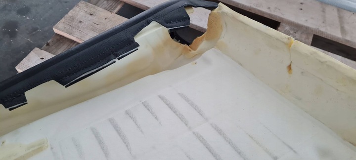 фото №11, Q5 8r шкіра сидіння лівий перед обшивка сидіння mialno