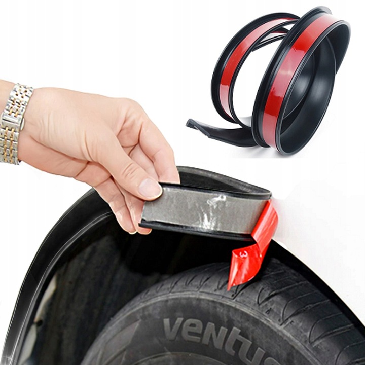 фото №12, Накладка планка захисна колісна арка крила 6m x3cm