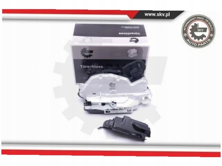 фото №2, Замок дверь левый перед vw golf vi mk6 11-16 vii mk7 12-21 polo v mk5 09-14