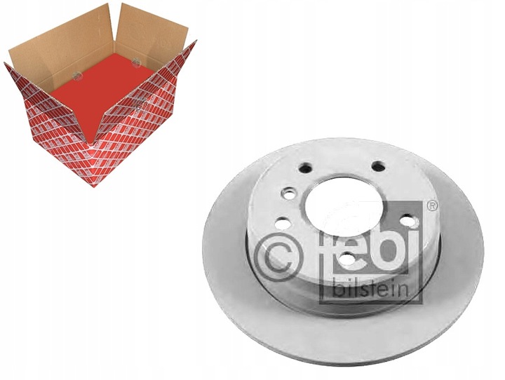 фото №1, Диски гальмівні 2szt mercedes vaneo 02-05 зад feb