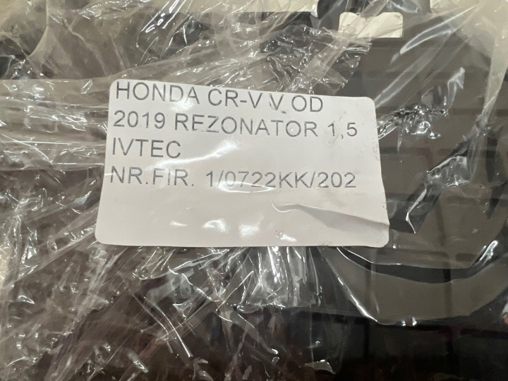 фото №12, Honda cr-v v 2019- 1.5 ivtec резонатор повітря корпус фільтра повітря