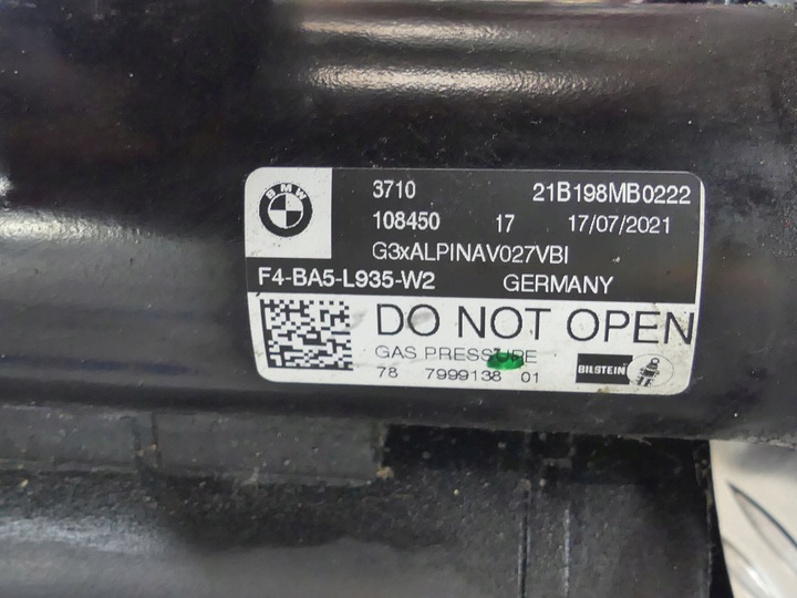 фото №10, Bmw 8 g16 alpina b8 09xa 02vw амортизатори перед зад комплект 4.828 km