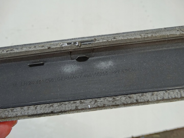 фото №11, Планка двері лівий перед opel astra h 24461096