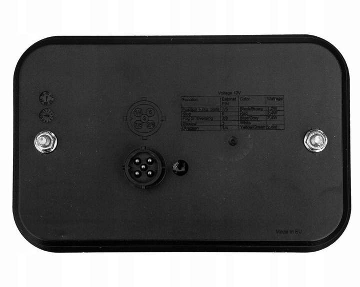 фото №12, Набір лампа задня led 6-функціональна ft-270 l+p