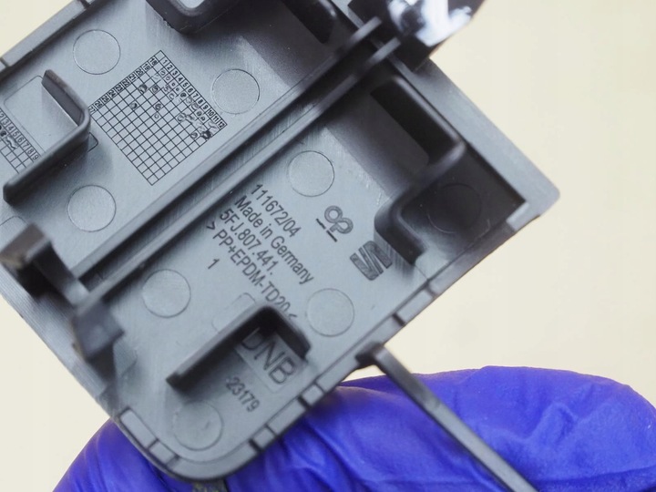 фото №14, Seat tarraco заглушка фаркоп бампер зад 5fj807441