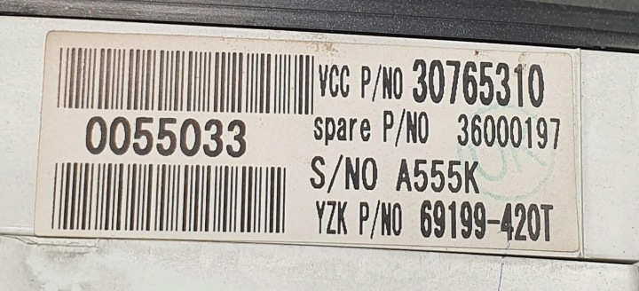 фото №7, Спідометр  obrotomierz прилади volvo v50 рестайлінг 30765310 європа