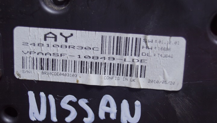 фото №7, Nissan qashqai j10 рестайлінг спідометр  манометр 24810br30c