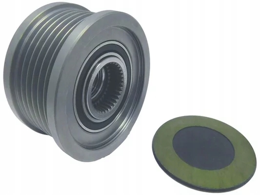 фото №2, Wai24-93252 колесо ременное генератора fiat