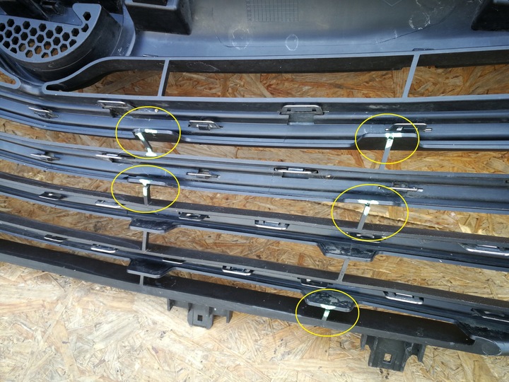 фото №10, Opel vivaro b 14- решітка решітка решітка радіатора бампера передньої хром 623105615r