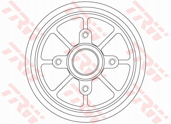 фото №9, Trw db4220mr барабан тормозной