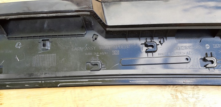 фото №6, Спойлер кришки honda odyssey 2011 - 2014 козирок