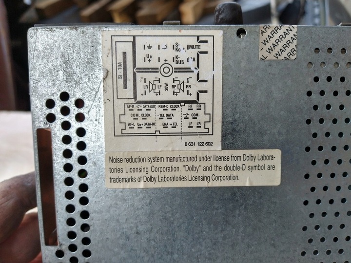 фото №5, Радіо касета + cd gamma v volkswagen + код