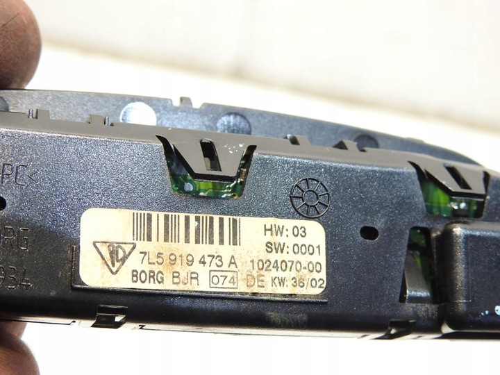 фото №6, Дисплей porsche cayenne i 7l5919473a