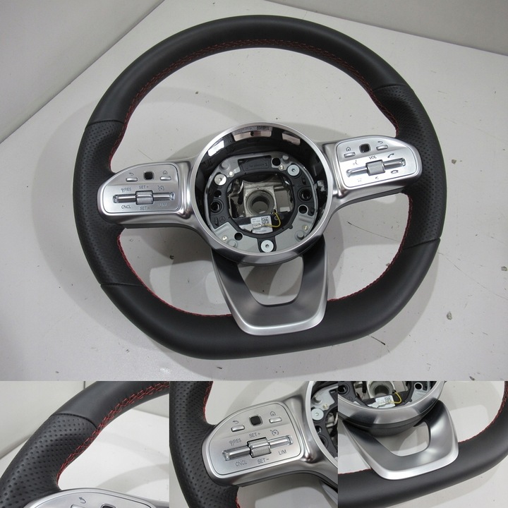 фото №1, A-klasa w177 руль мульти красная nić идеал a0050072099