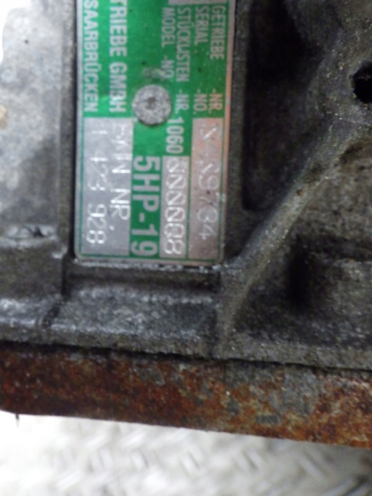 фото №8, Коробка передач коробки передач автоматическая bmw 3 e46 2.2 2.5 5hp-19 5 e39