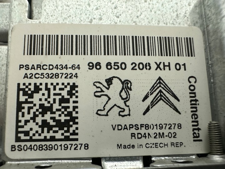 фото №7, Peugeot 308 t7 радіо cd mp3 96650206xh01