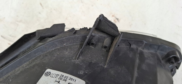 фото №8, Vw tiguan i 2007- лампа левый перед обычная 5n1941031ab европа