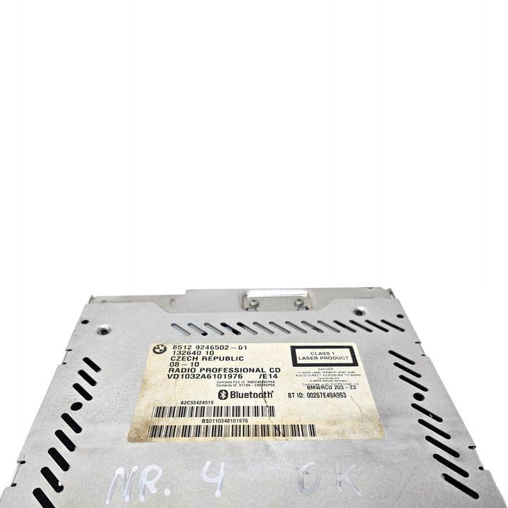 фото №12, Bmw e90 e87 e92 e84 радіо cd aux usb тюнер professional alpine 9246502 номер 4