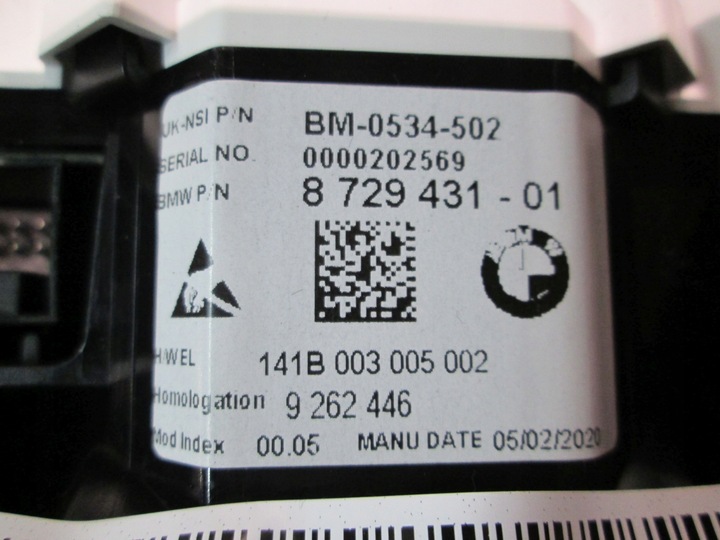 фото №14, Bmw i3 i01 lci прилади спідометр  8778965 9368541 5a08590 5a08591