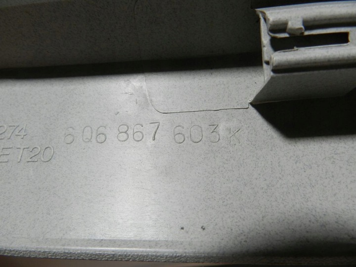 фото №14, Боковина оббивка кришки багажника vw polo iv 9n 01-05 6q6867601h 6q6867603