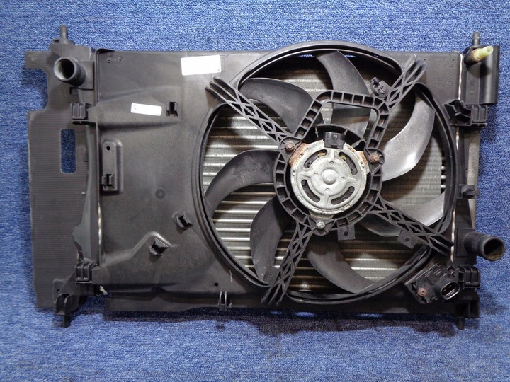 фото №1, Радиатор вентилятор fiat grande punto evo 1.2 1.4