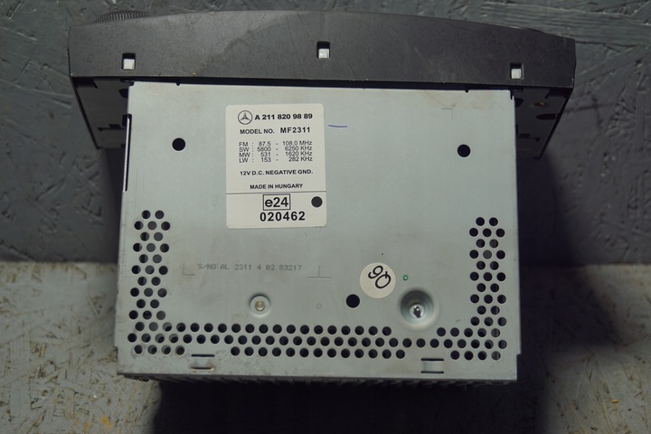 фото №11, Радіо cd mercedes e w211 a2118209889