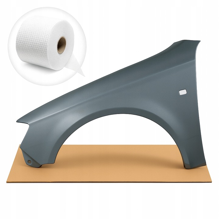 фото №6, Bmw 3 e46 fl крило правий перед a08 сріблясто-сірий оцинковка новий виробництво 01-05