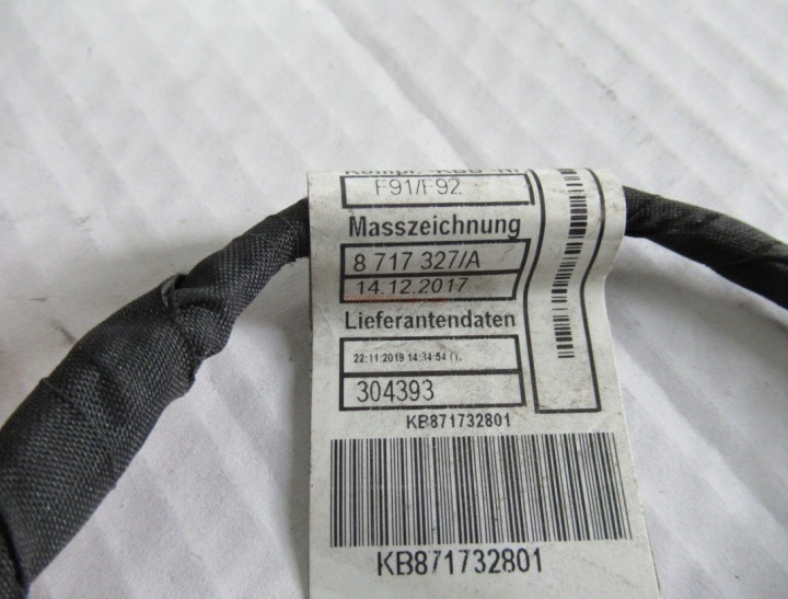 фото №6, Bmw f91 f92 жгут pdc бампера зад 8717328