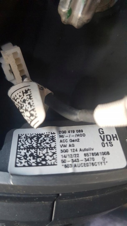 фото №7, Кермо multifu шкіра vw polo 2g 2g0419089