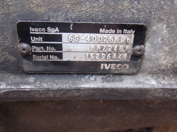 фото №6, Коробка передач iveco daily 3.0 hpi 8872481 6s 400