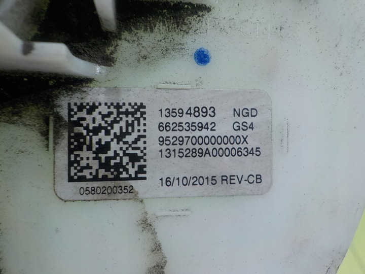 фото №5, Zafira c 1.4 t 15r 5d насос пального 13594893 662535942