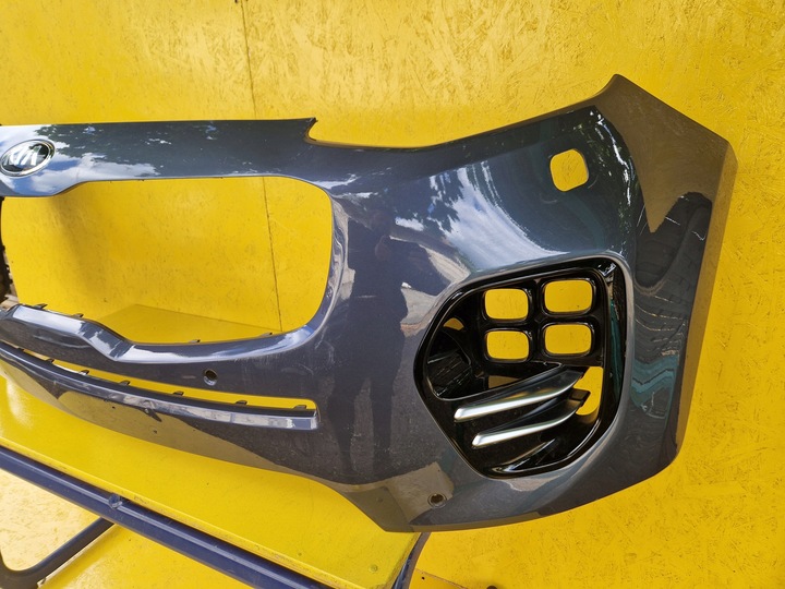 фото №3, Kia sportage iv бампер перед 4pc spr решітка