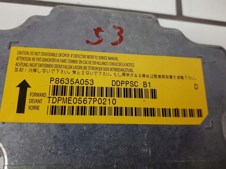 фото №7, C-crosser подушка водителя пассажира датчик подушка безопасности