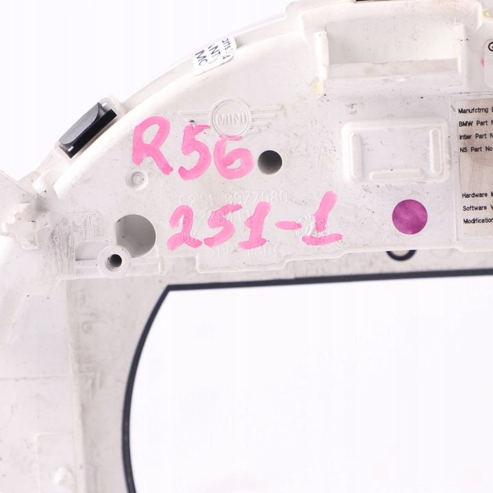 фото №12, Mini r55 r56 r60 r61 защита рамка спидометра дисплея 9306251