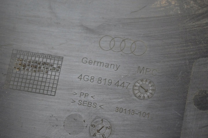 фото №7, Audi a6 s6 c7 4g 2013 панель під лобовим склом передні