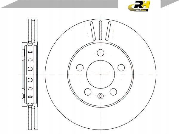 фото №2, Диски тормозные 2szt seat ibiza v 1.6 tdi 6j5. 6