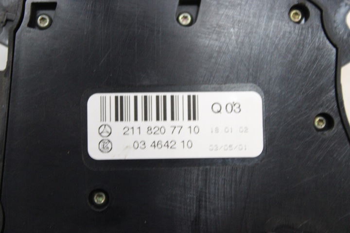 фото №5, Mercedes w211 панель управление сиденья левый перед 2118207710 переключатель