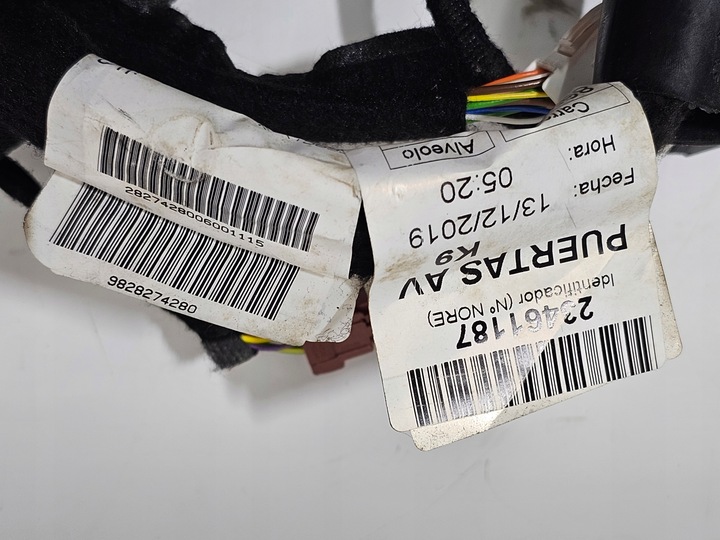 фото №6, Установка жгут дверь левый перед combo e partner berlingo iv #6985