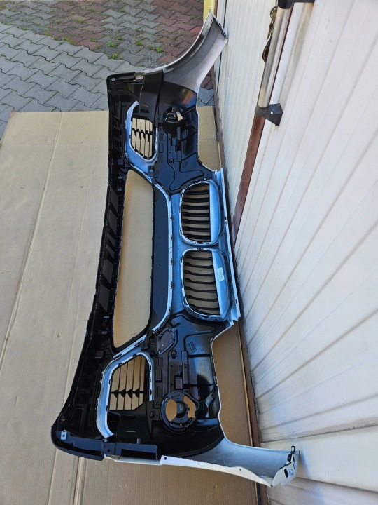фото №10, Bmw x1 f48 f49 2019 7354815 бампер перед альпийский белый a300