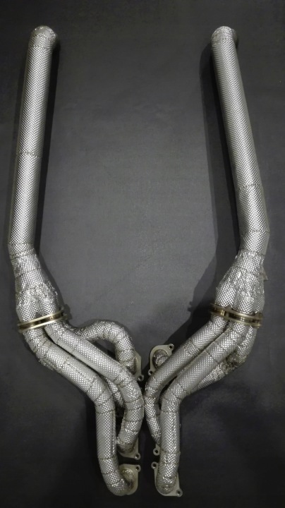 фото №6, Heat щит турбина коллектора выпускного downpipe