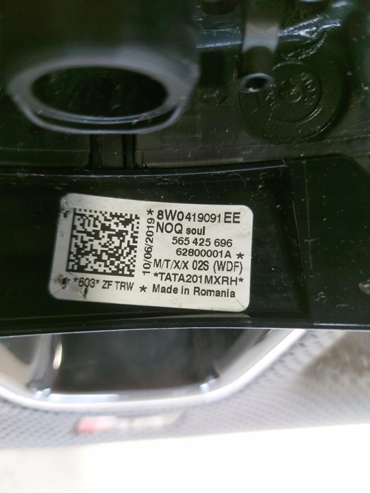 фото №12, Audi rs5 8w8 f5 кермо мультимедійна шкіра пелюстки 8w0419091ee