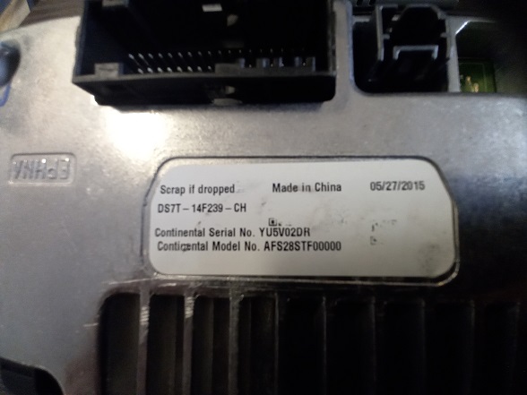 фото №6, Ford mondeo mk5 радио навигация набор ds7t-14f239-ch