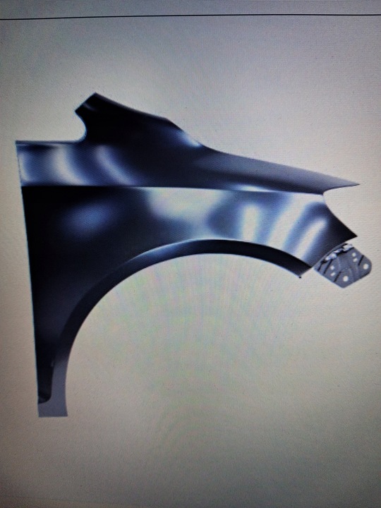 фото №1, Крило правий перед volkswagen golf 5 plus golf 6 plus do фарбування