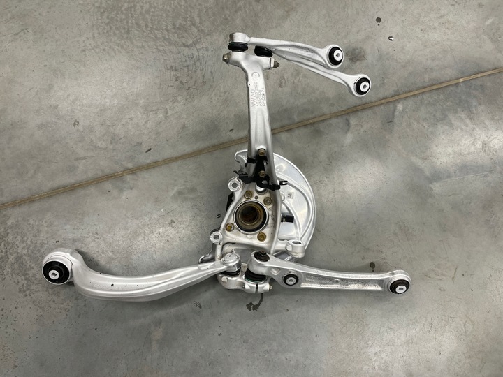 фото №7, Поворотна опора комплектна ліва a6 a7 c8 важелі оригінал