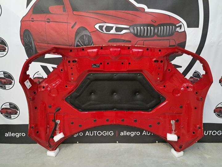 фото №9, Mini f60 john cooper works капот кришка двигуна 851 chili red оригінал